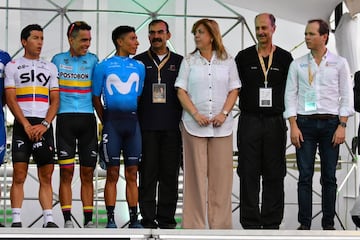 Así fue la presentación de los equipos de la carrera Oro y Paz 