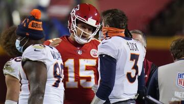 Patrick Mahomes y los campeones remontan en la segunda mitad para vencer a los Broncos.