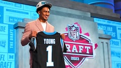 En el draft de 2023, los Carolina Panthers intercambiaron selecciones colegiales para ascender a la primera posición y tomar a  Bryce Young.
