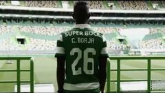 Borja es presentando como nuevo jugador del Sporting