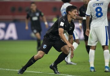 'Poncho' anotó en el duelo por el tercer lugar frente al Al-Hilal Saudí; al final Rayados ganó el partido en tanda de penales.