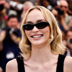 Lily-Rose Depp comments on Johnny Depp during their Cannes Premieres