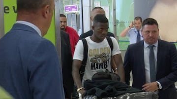 Vinicius has arrived in Madrid