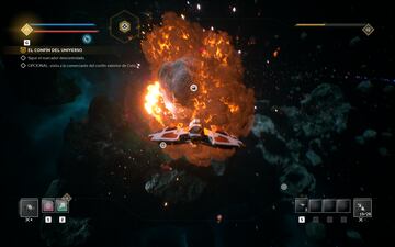 Everspace 2, PC, PS5, Xbox Series, Rockfish games, explosión, meteorito, nave, espacio