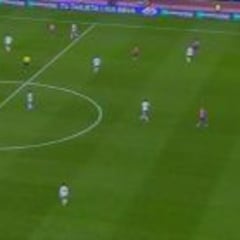 Jackson arrancó al límite en la jugada del 1-0 del Atlético