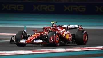 Carlos Sainz (Ferrari SF-24). Yas Marina, Abu Dhabi. F1 2024.