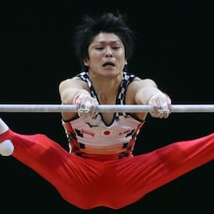 El Rey Uchimura se clasifica
para los Juegos en la barra fija