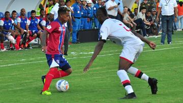 Cúcuta saca ventaja en la primera final ante el Unión