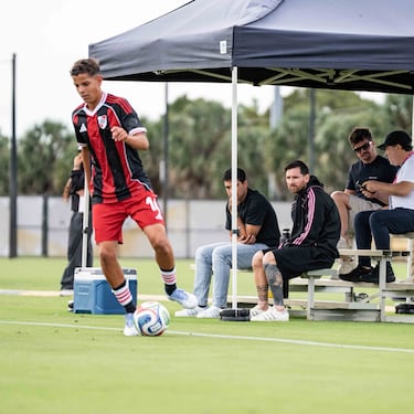 River golea en la Messi Cup al Inter y llega a semifinales