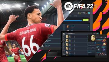 Web App de FIFA 22: ¿cuándo salen la Aplicación Web de FUT para PC y la FUT Companion de móviles?