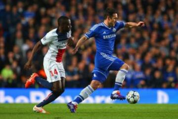 Frank Lampard y Blaise Matuidi.