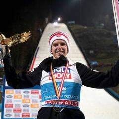 Granerud, el Haaland volador, conquista su primer Cuatro Trampolines