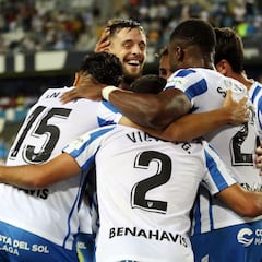 Aprobados y suspensos del Málaga: recital de Víctor Gómez y lesión de Sekou