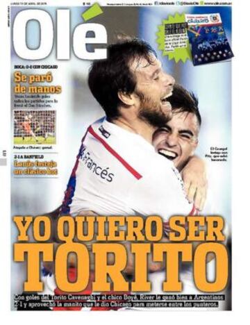 Portadas de la prensa deportiva