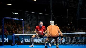 Augsburger y Chozas celebran la victoria.