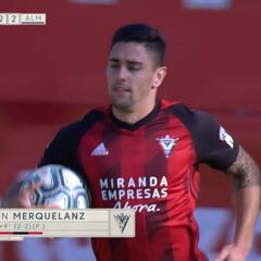 Resumen y goles del Mirandés vs. Almería de LaLiga SmartBank