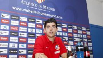 Courtois: "Mi deseo de quedarme en el Atleti se ha cumplido".