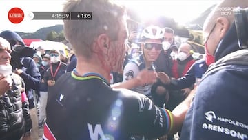 Victoria y ca¨ªda para Evenepoel: ¡°Tengo ganas de luchar¡±