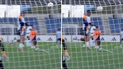 Bellingham blows minds with stunning header in Real Madrid training