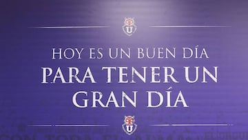 Los 6 emotivos afiches que Hoyos pegó en el camarín de la U