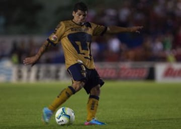 Jugó con Pumas del Clausura 2013 al Clausura 2014