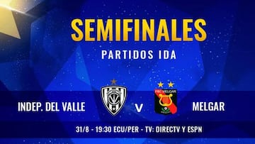 Independiente del Valle - Melgar: TV, horario y cómo ver online