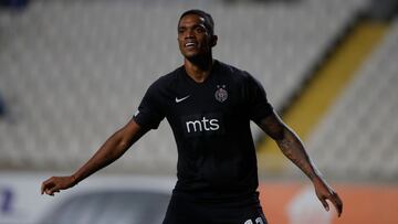 Ricardo Gomes, delantero del Partizan.