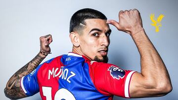 Daniel Muñoz habla de su llegada al Crystal Palace.