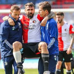 Pratto sufrió una grave lesión en Feyenoord