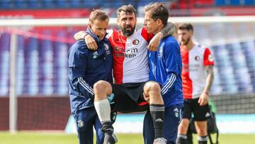 Pratto sufrió una grave lesión en Feyenoord