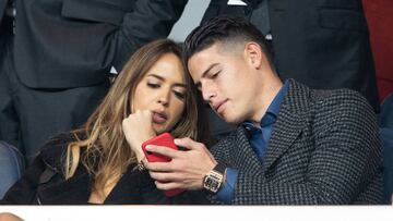 James y Shannon de Lima ya no esconden su relaci¨®n: juntos en el River-Boca