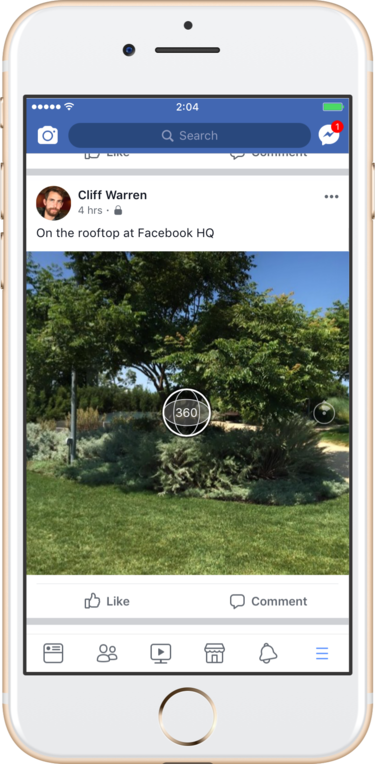 Facebook: toma fotografías en 360 aún más fácil.