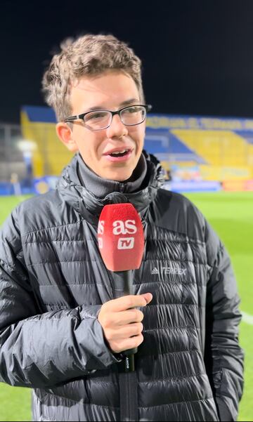 Valentín Torres Erwerle en su charla con AS Chile. 