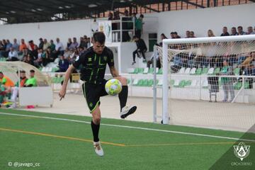 Álex García, en acción.