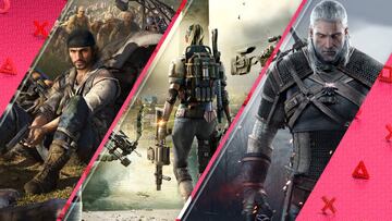 Days Gone, The Division 2 y The Witcher 3: Wild Hunt