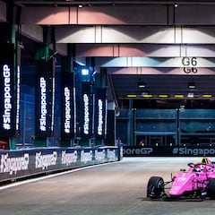 Marta García firma la pole en la lluviosa Singapur