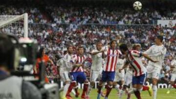 El 0-1 del Atlético. Benzema no llega.