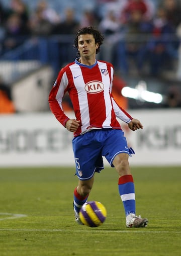 Jugó en el Atlético solo la temporada 07/08 