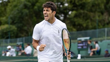 Garin entra a Wimbledon a última hora, juega su partido y el resultado sorprende a todos