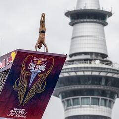 Gimeno obtiene el tercer puesto en la final de las Series Mundiales de Red Bull Cliff Diving