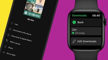 Así puedes reproducir playlists de Spotify en el Apple Watch
