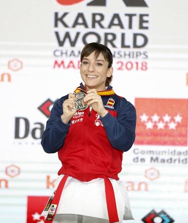 Sandra Sánchez, la karateca de oro que llena el tatami