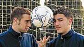 BINOMIO. Villa y Pablo Álvarez forman una de las parejas más difíciles de frenar de la Liga.