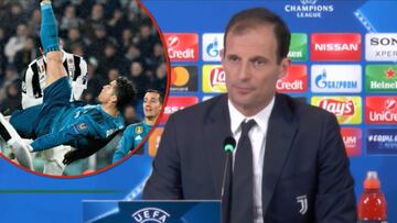 Un sueño para Allegri: así habló sobre Cristiano tras la chilena