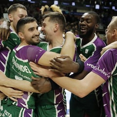 Jaime Fernandez, héroe del Unicaja en un partido de locos