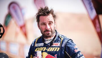 Francisco Chaleco Lopez (CHL) of Red Bull Can-Am Factory Team is seen at the finish line of stage 12 of Rally Dakar 2023 from the Empty Quarter to Shaybah, Saudi Arabia on January 13, 2023 // Marcelo Maragni / Red Bull Content Pool // SI202301130734 // Usage for editorial use only // 