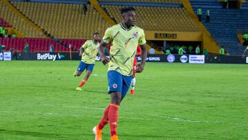 Duv&aacute;n Zapata durante el amistoso de la Selecci&oacute;n Colombia ante Panam&aacute;.