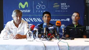 Nairo y Contador se posicionan contra el uso del potenciómetro