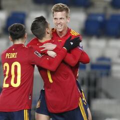 Olmo: "Es una sensación única meter un gol así con tu selección"