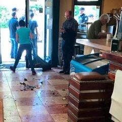 Pelea multitudinaria entre hinchas del Coruxo y del Mérida